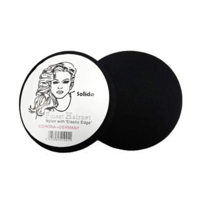 SOLIDA - Finest Hair Net - BLACK - 144Pcs  – 22 inches - 9299