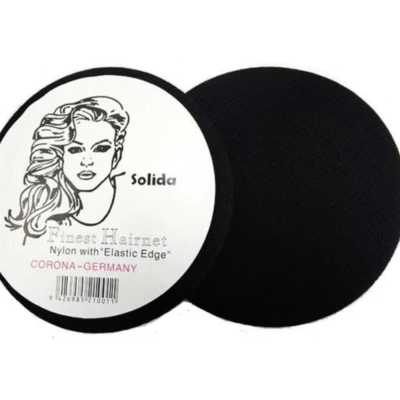 SOLIDA - Finest Hair Net - BLACK -  144Pcs  – 24 inches
