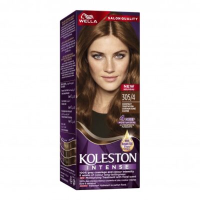 WELLA KOLESTON - Intense Hair Color - CHESTNUT - 305/4 - 110ML
