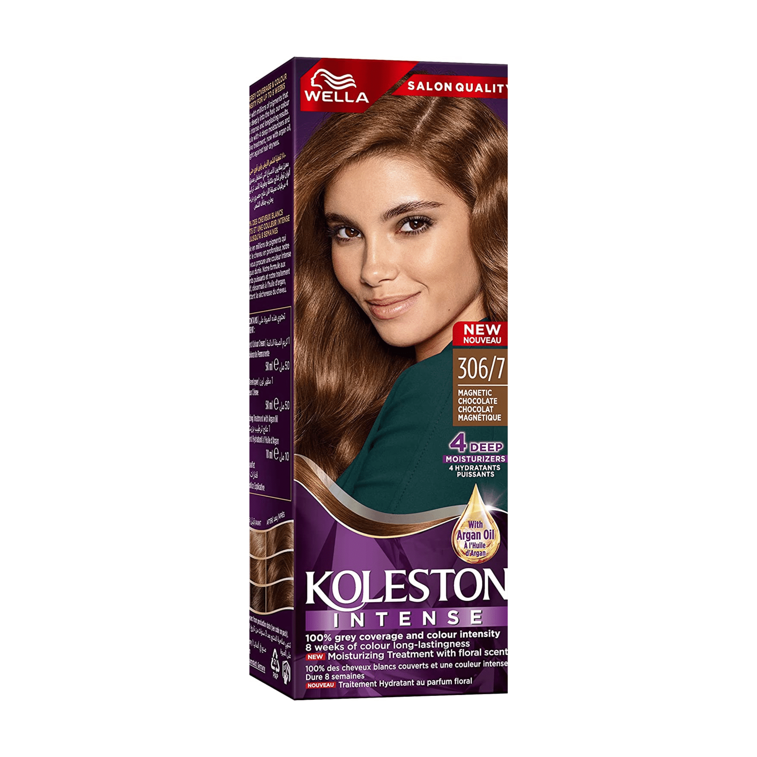 WELLA KOLESTON –  Intense Hair Color – CHOCOLATE BROWN – 306/7 – 110ML
