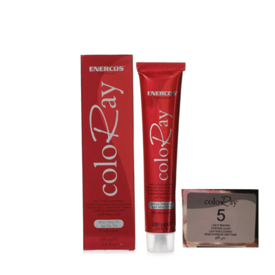 COLORAY - Professional Natural Hair Color Cream - 5 LIGHT BROWN- 100ml