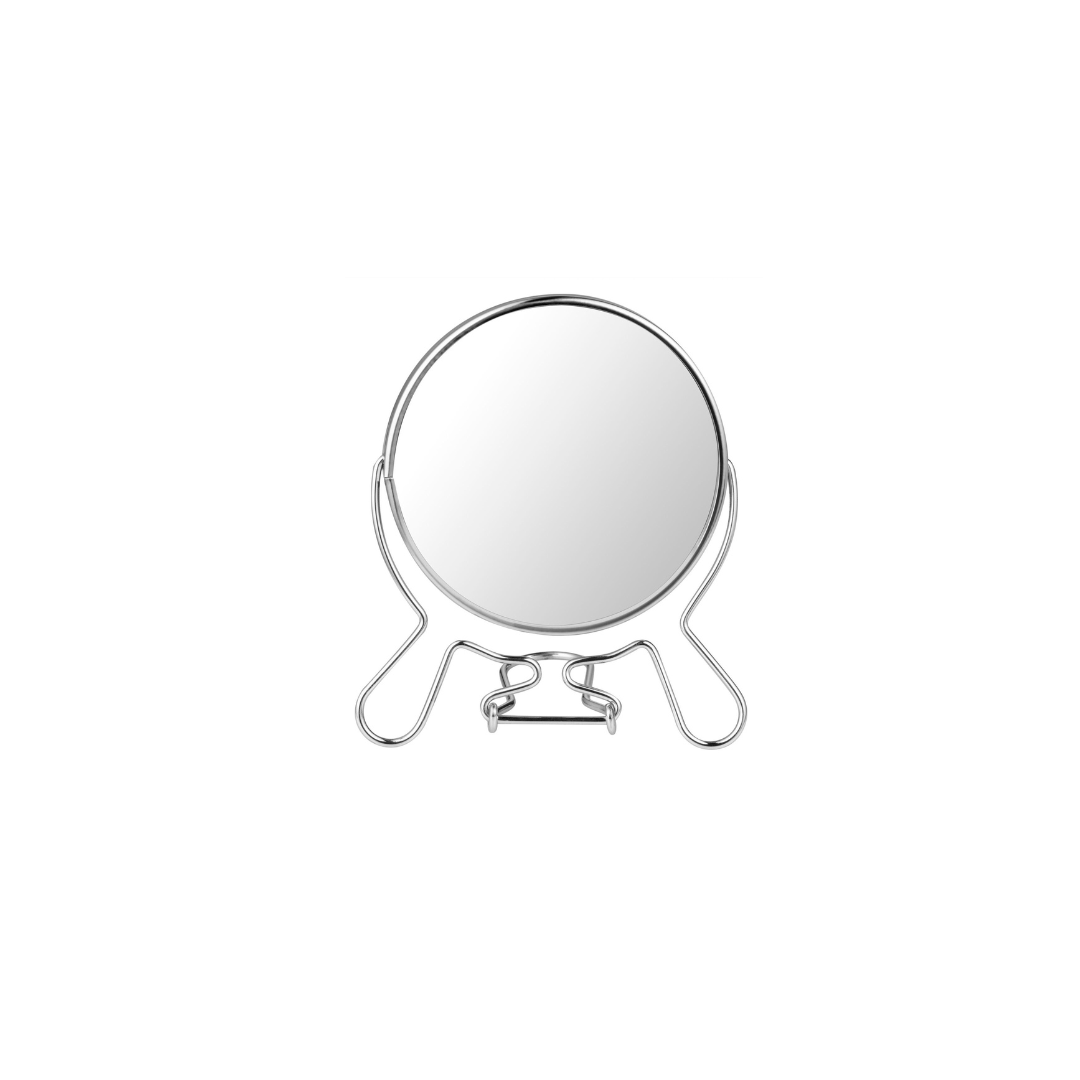Double Sided Mirror Stainless Steel Holder – #5