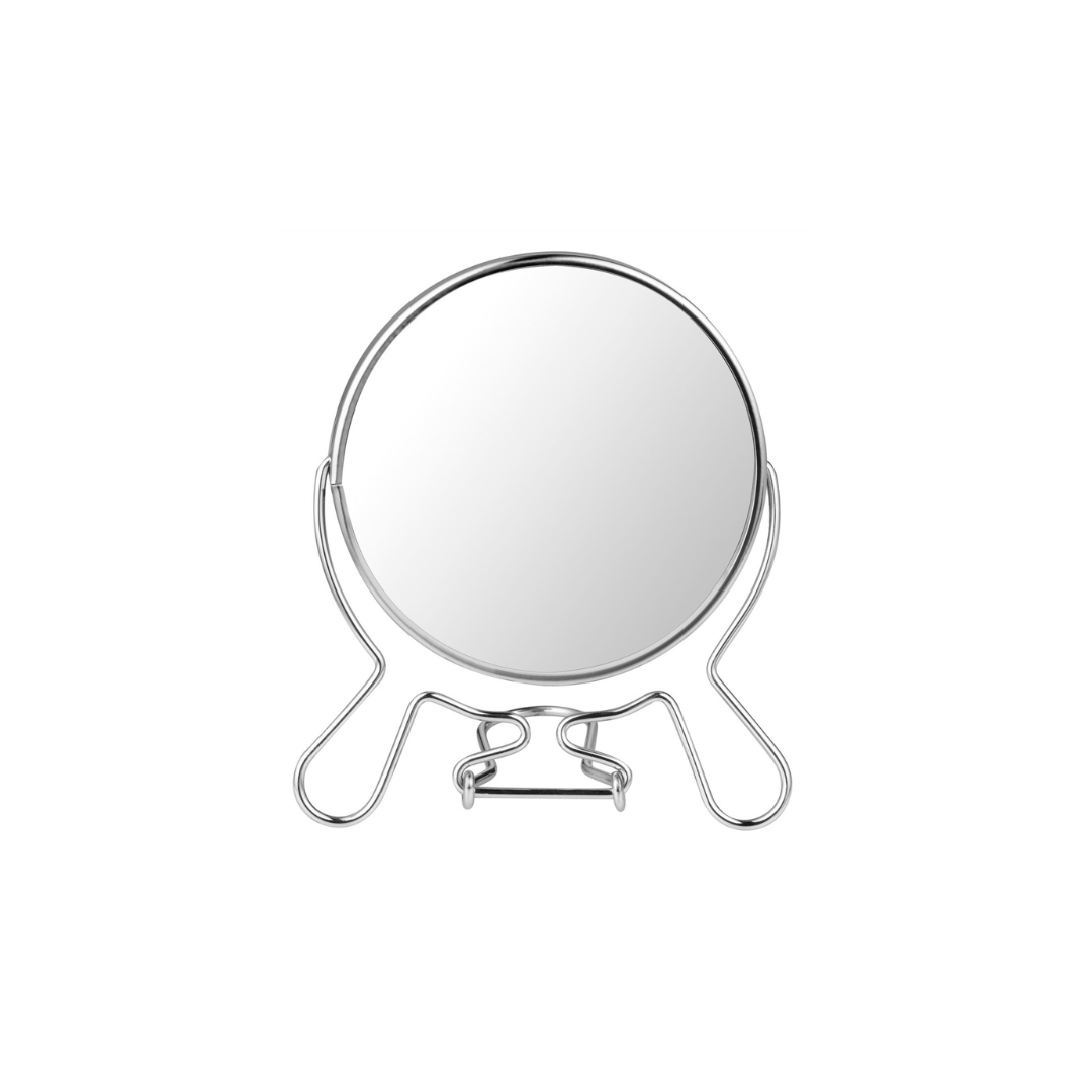 Double Sided Mirror Stainless Steel Holder – #6