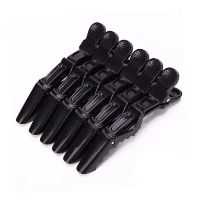 Clip Hairdressing Salon Hair Dye Plastic Hairpin Haircut Partition Styling Clip Tools - 6pcs