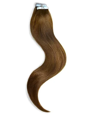 LORVINE - Hair Extension Human Hair 100% - ASH Brown - Tape 22in #7.1 T-0001