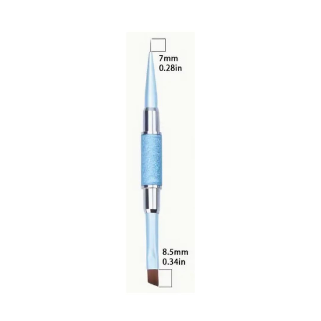 Professional Double-Ended Builder/Nail art Brush
