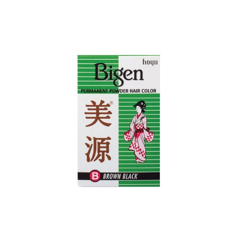 BIGEN – Powder Hair Colour – BROWN BLACK