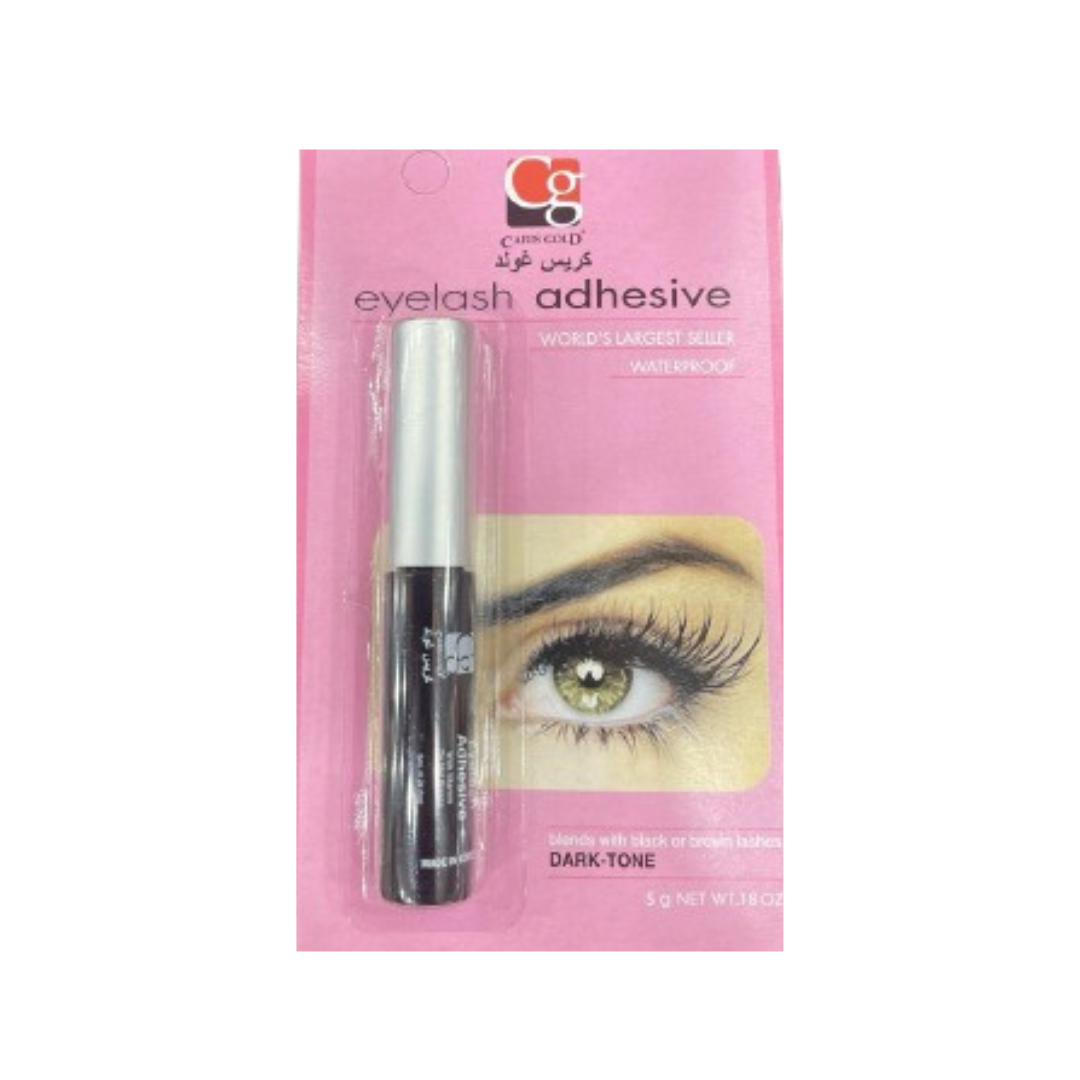 CARIS GOLD – Eyelash Adhesive Waterproof – BLACK Tone