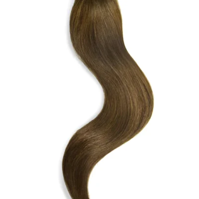 LORVINE - Hair Extension Human Hair 100% - Chestnut Brown - Tape 22in #6