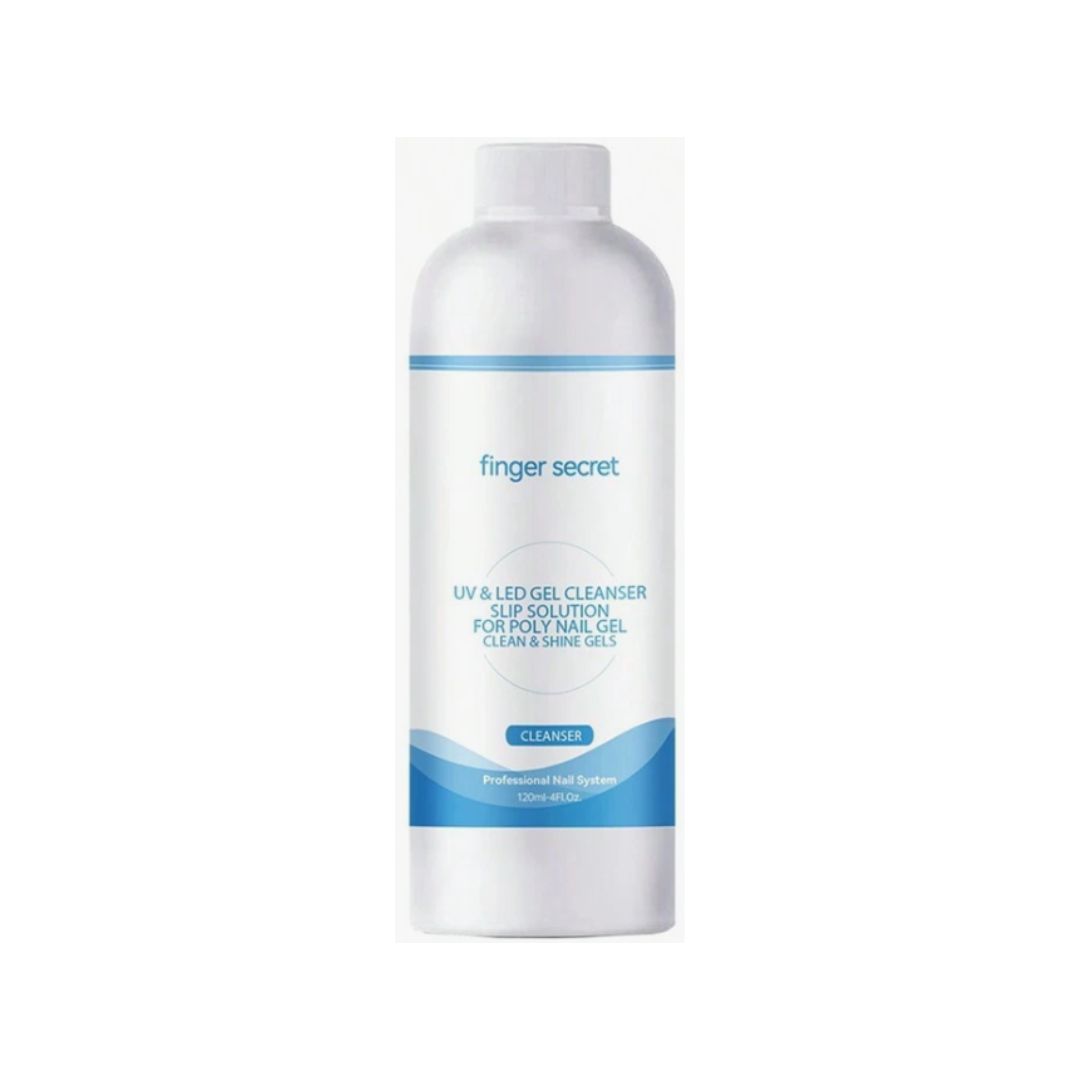 FINGER SECRET – UV And GEL Cleanser For Poly Gel – 120 ml