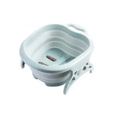 Foldable Footbath Massage Bucket Soaking Foot Household Sauna Pedicure Bathtub - GREEN