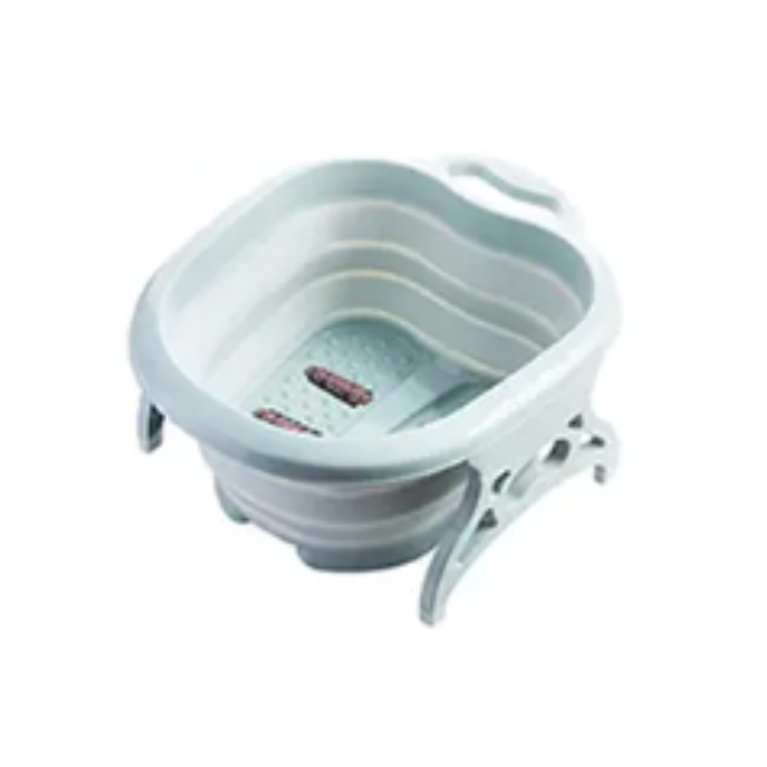 Foldable Footbath Massage Bucket Soaking Foot Household Sauna Pedicure Bathtub – GREEN