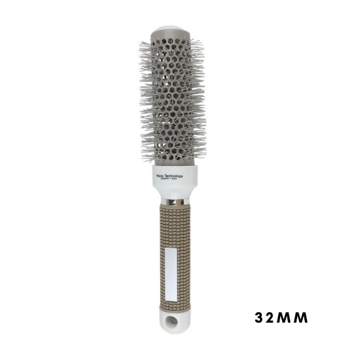NANO TECHNOLOGY  – Hair Salon Styling Brush – GREY – 32mm