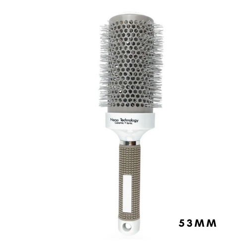 NANO TECHNOLOGY – Brush Hair Salon Styling  – GREY – 53mm