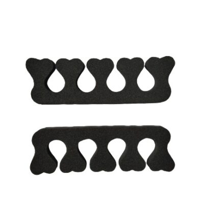 BW - Toe Separator - BLACK - 25 Pairs