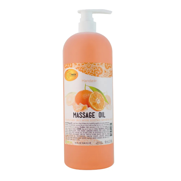 SPAREDI – Massage Oil  – MANDARIN – 946ML – USA
