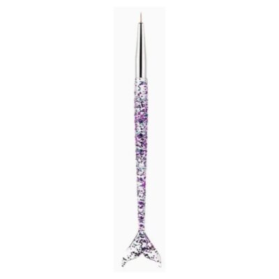 Professional Glittered Mermaid Tale Nail Art Brush 7mm - 1 Pcs