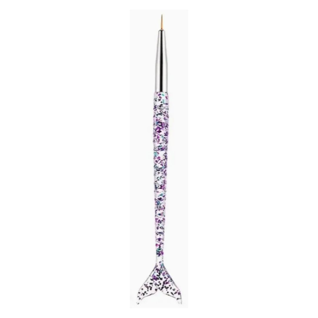 Professional Glittered Mermaid Tale Nail Art Brush 9mm – 1 Pcs