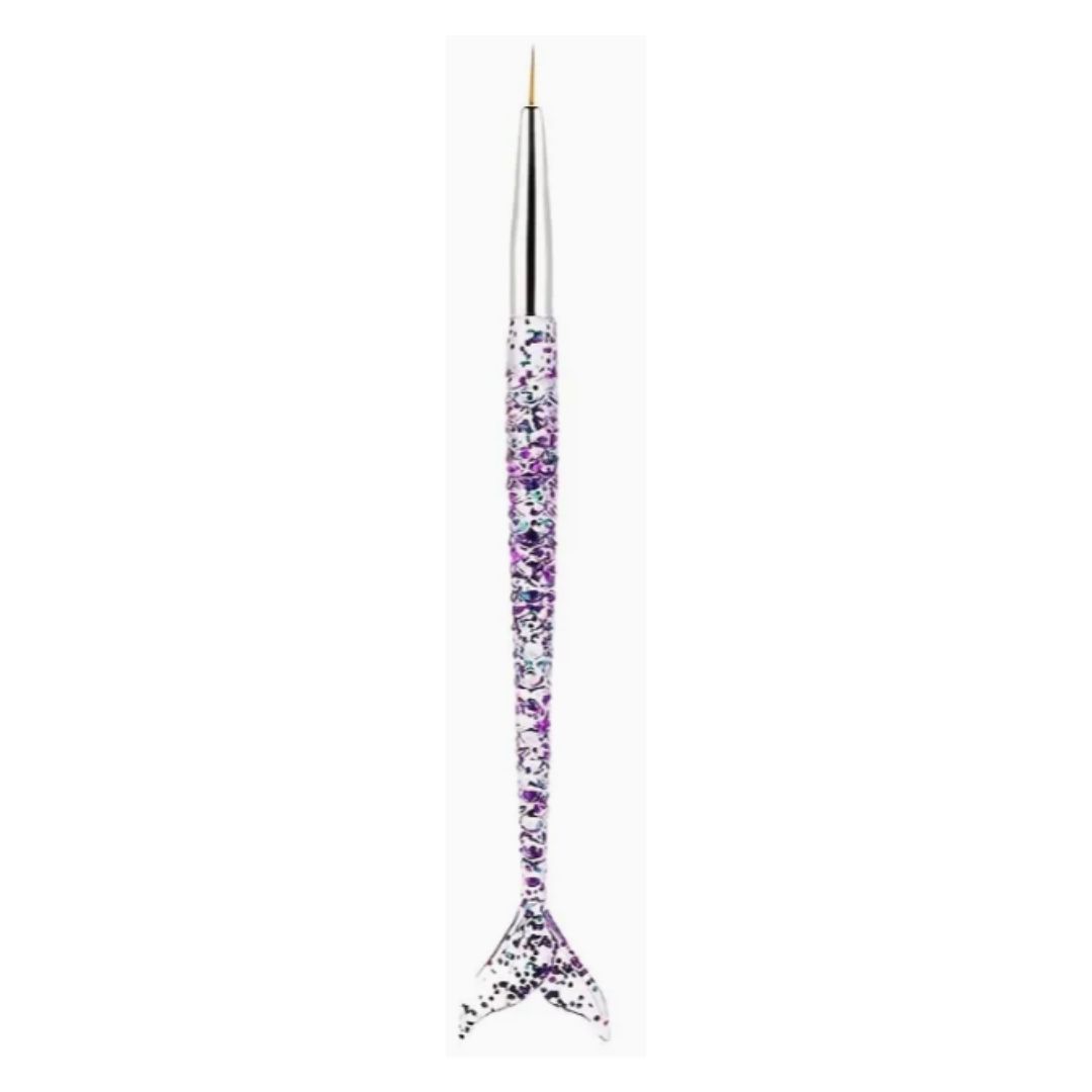 Professional Glittered Mermaid Tale Nail Art Brush 11mm – 1 Pcs