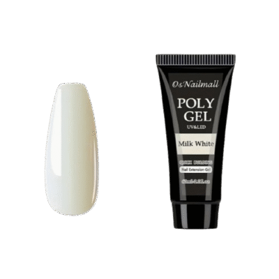 Poly Gel Nail Extension - MILK WHITE - 60 ML