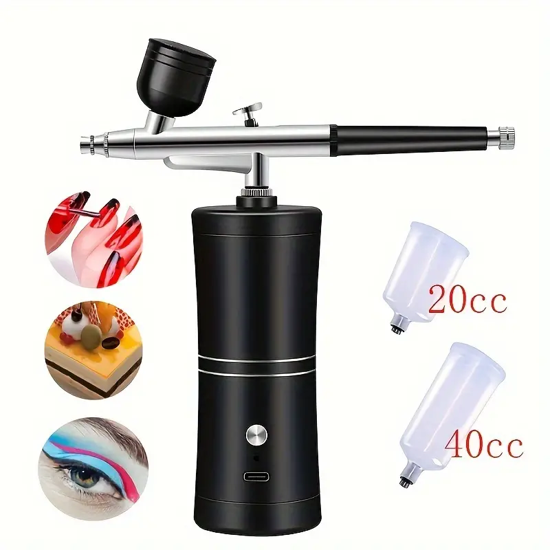 Professional Oxygen Injector – Air Compressor Makeup Machine Tattoo Airbrush Sprayer Gun Kit