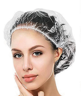 Disposable Shower Caps for Long Hair  - 100Pes