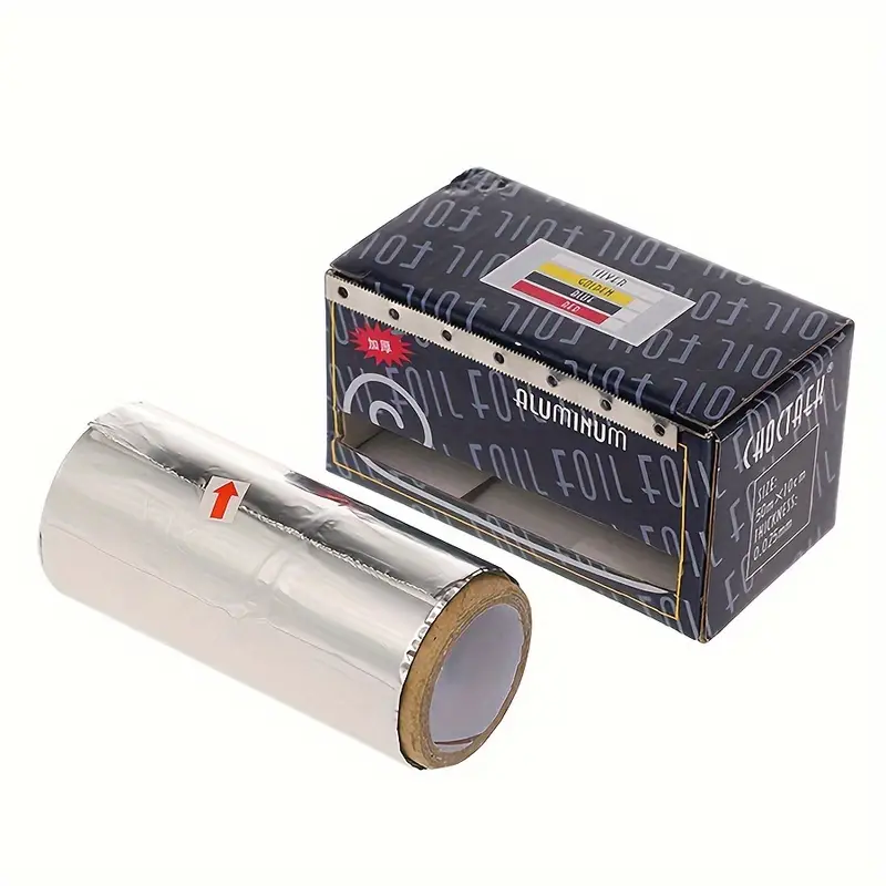 FAGLE FORTRESS – Hair Dyeing Aluminum Foil Silvery Roll For Hair Dyeing Barber Salon – KA10058