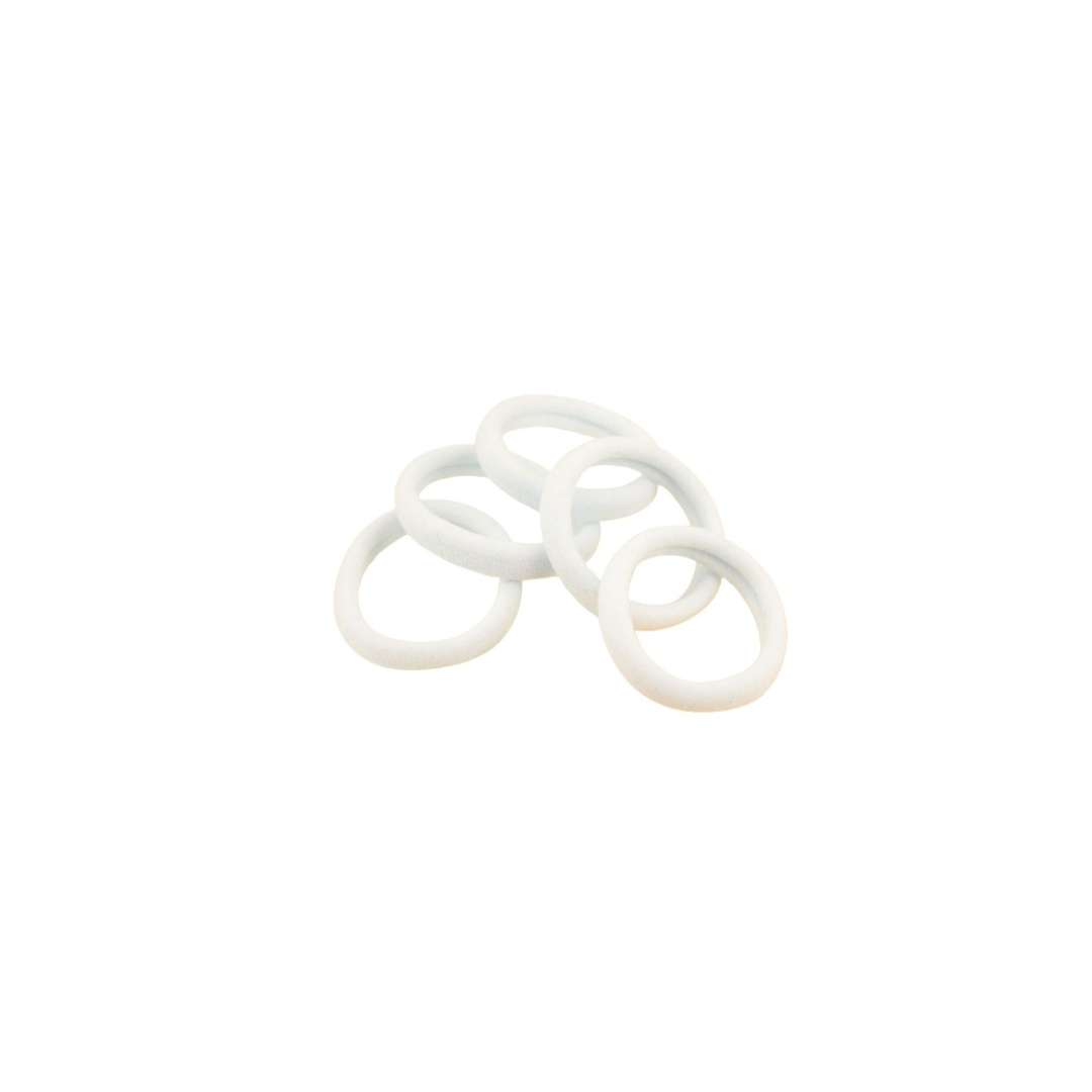Daily Wear Cotton Hair Band – WHITE – Size: 15.4 X 15.4 X 0.6 cm