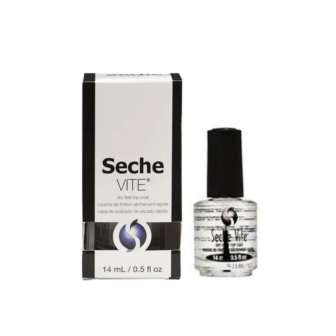 SECHE VITE – Top Coat Clear Dry Fast Nail Polish – 5 oz. – 14ML – 1 Pc