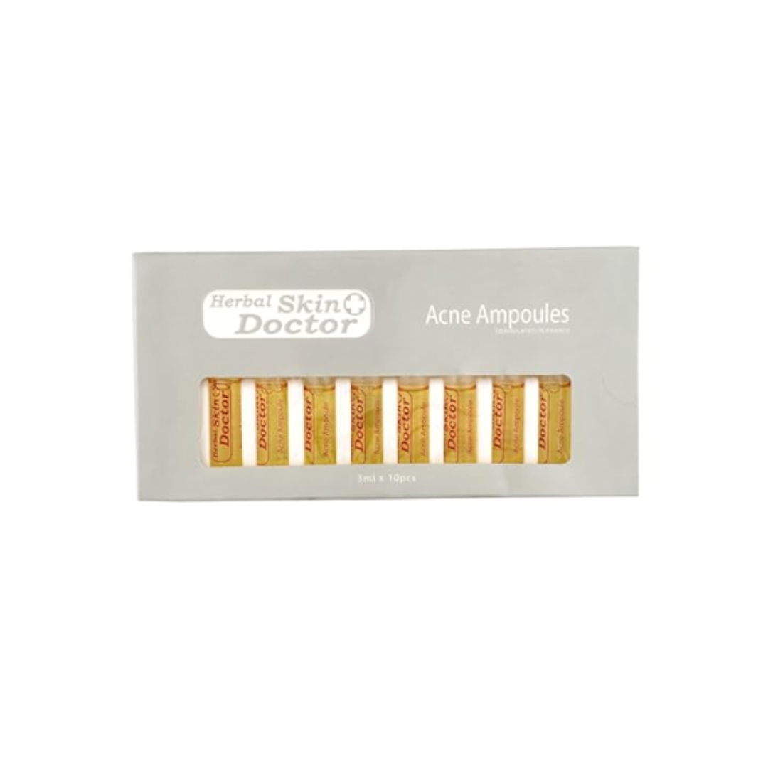 SKIN DOCTOR  –  Ampoules Acne Treatment For Skin – 10 PCS – 3 ml