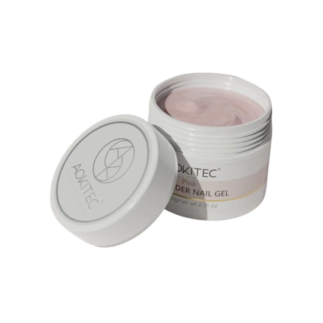 AOKITEC – Builder Nail Gel – PINK – 60 gm