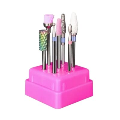 Professional Nail Drill Bits Set - 7 Pcs