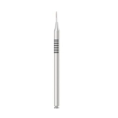 Metal Handle Nail Art Design Brushes Striping Thin Lines 9mm - 1 Pcs