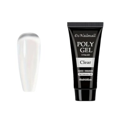 Poly Gel Nail Extension - CLEAR - 60 ML