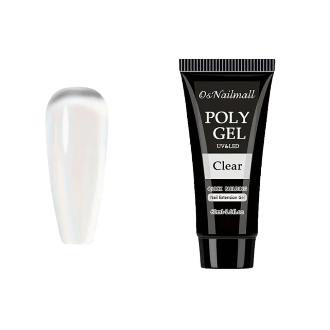 Poly Gel Nail Extension – CLEAR – 60 ML