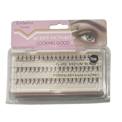 QUEEN VICTORIYA - Eyelashes 3 pieces - Korea - 10MM