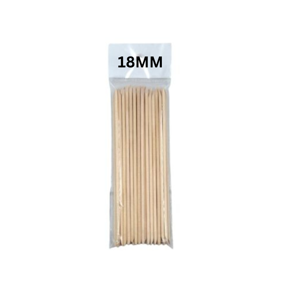 Cuticle Wood Stick Pusher For Manicure – 50pcs – 18cm