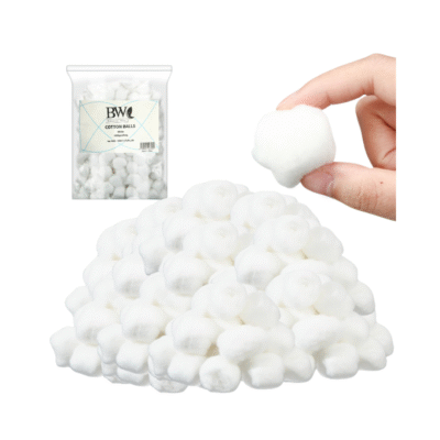 BW - Cotton Bals - 1000 PCS