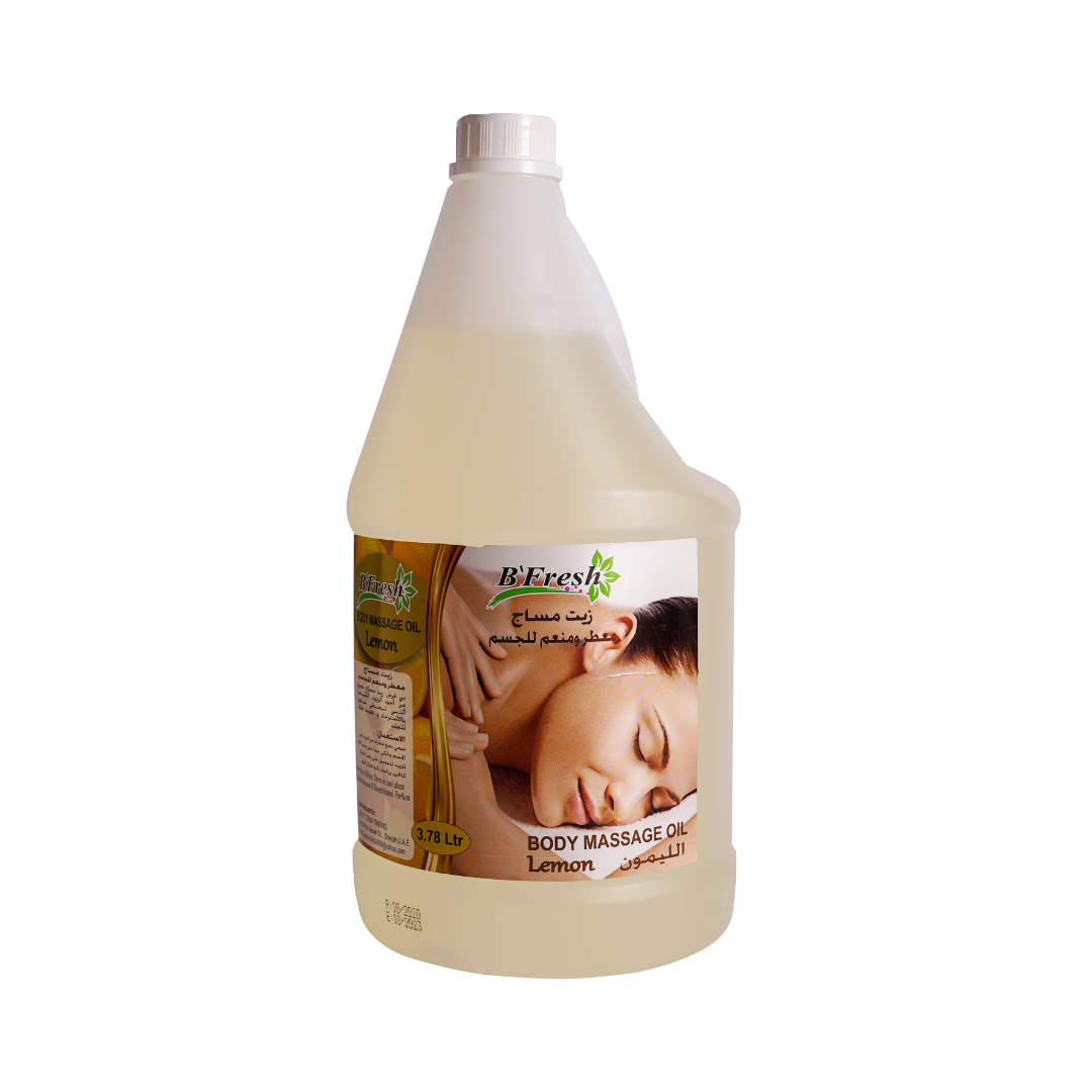 B`FRESH – Body Massage Oil Skin Nourishing And Relaxing – LIMON – 3.78L