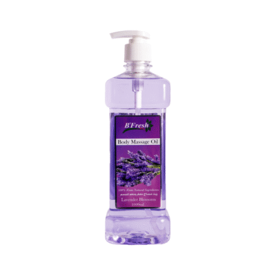 B`FRESH - Body Massage Oil Skin Nourishing And Relaxing - LAVENDER -1000ml