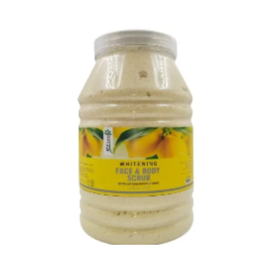 B`FRESH – Cream Whitening Face And Body Scrub – LEMON – 5 kg