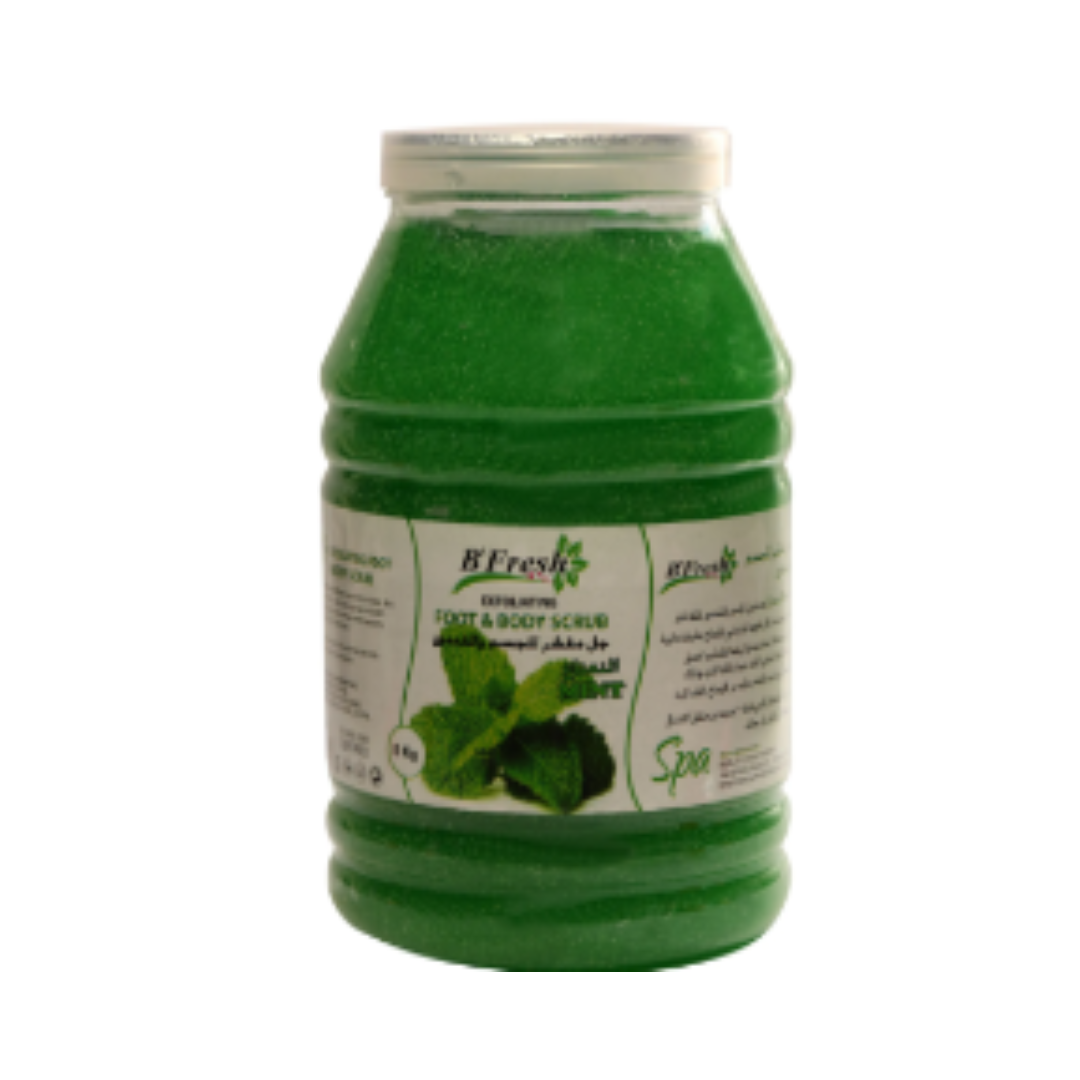 B`FRESH – Gel Exfoliating  Foot And Body Scrub – MINT – 5 kg