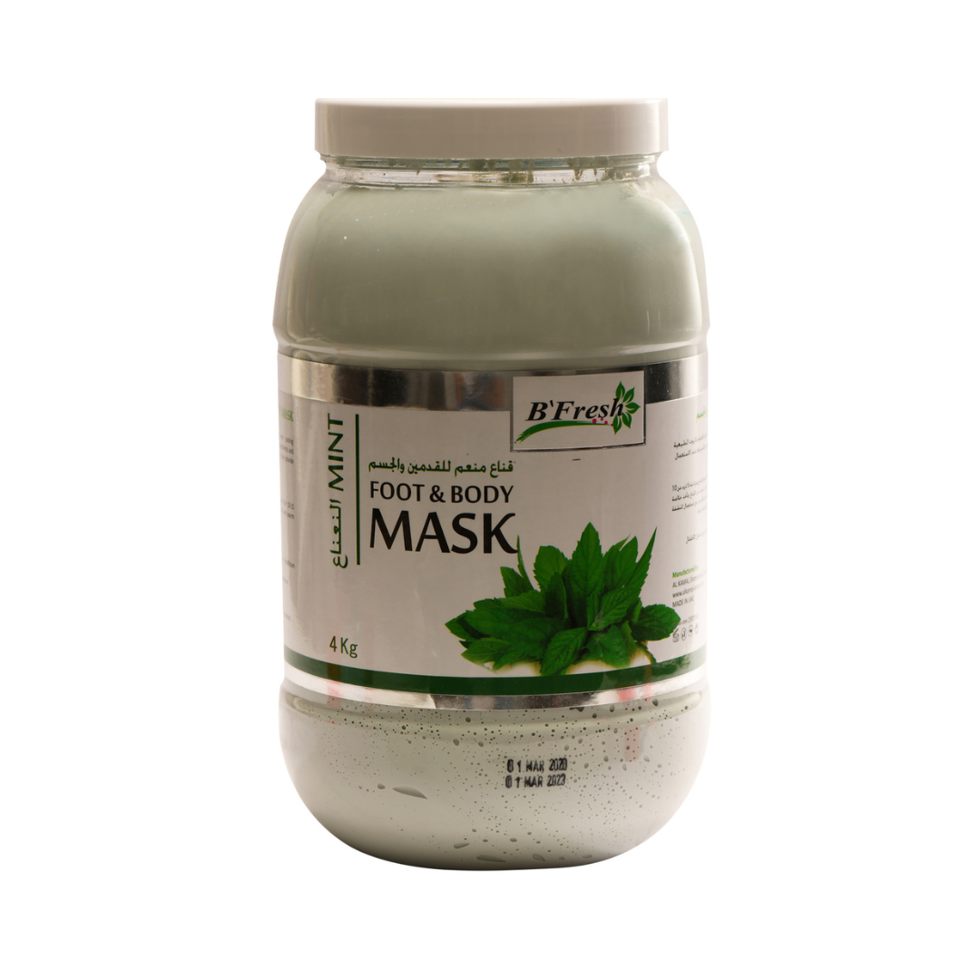 B`FRESH – Foot and Body Mask  – MINT –  4.5LTR