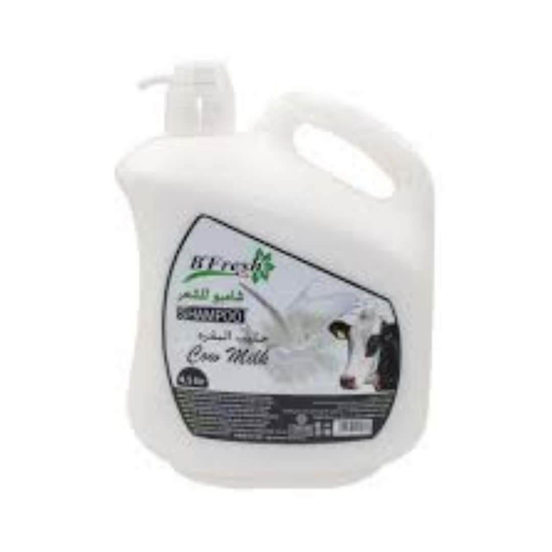 B`FRESH – Shampoo Gallon  – MILK –  4.5L
