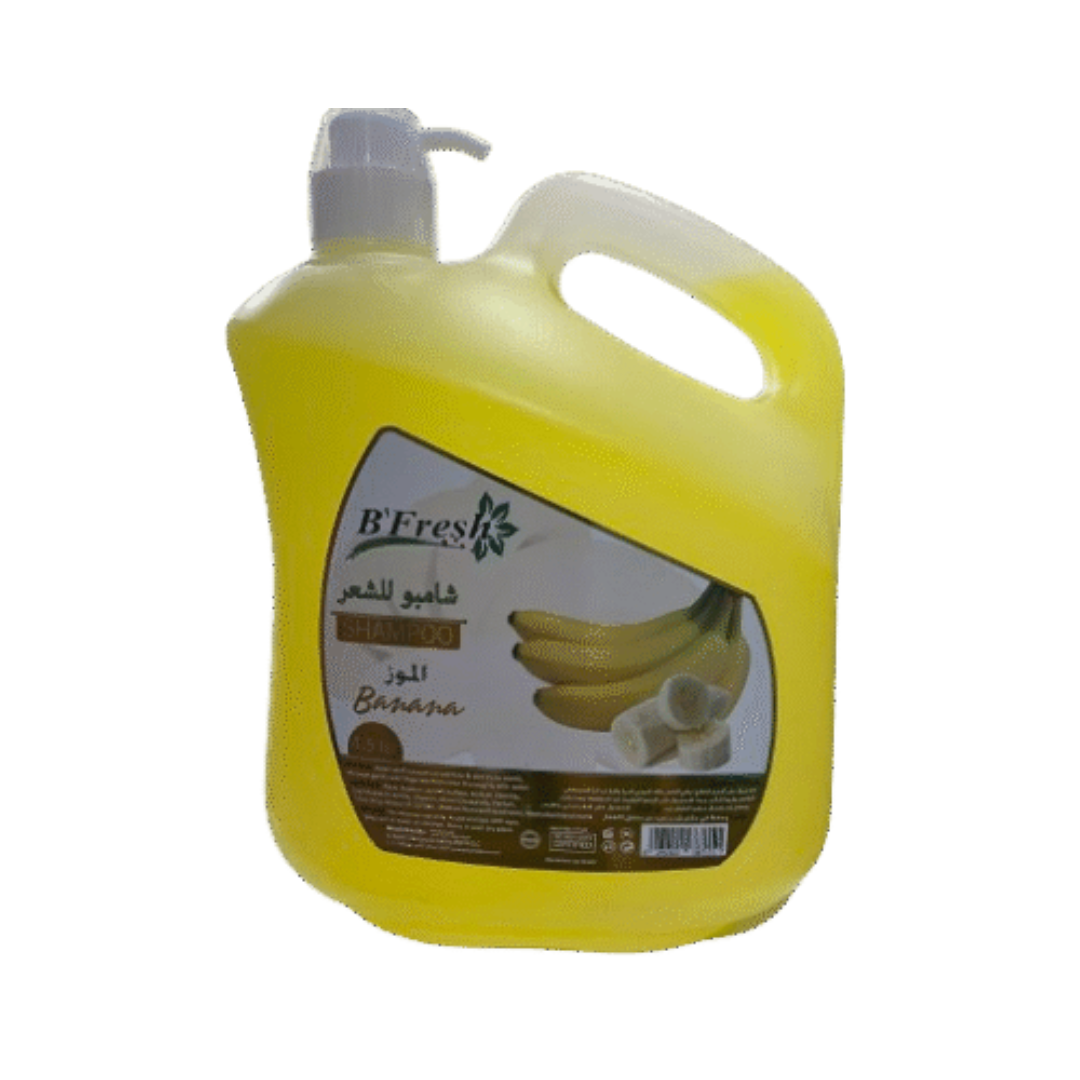 B`FRESH – Shampoo Gallon  – BANANA –  4.5L