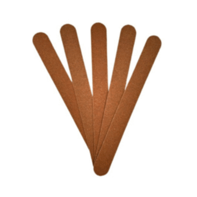 BBS - Double Sided Nail File Thin Brown - 5pcs