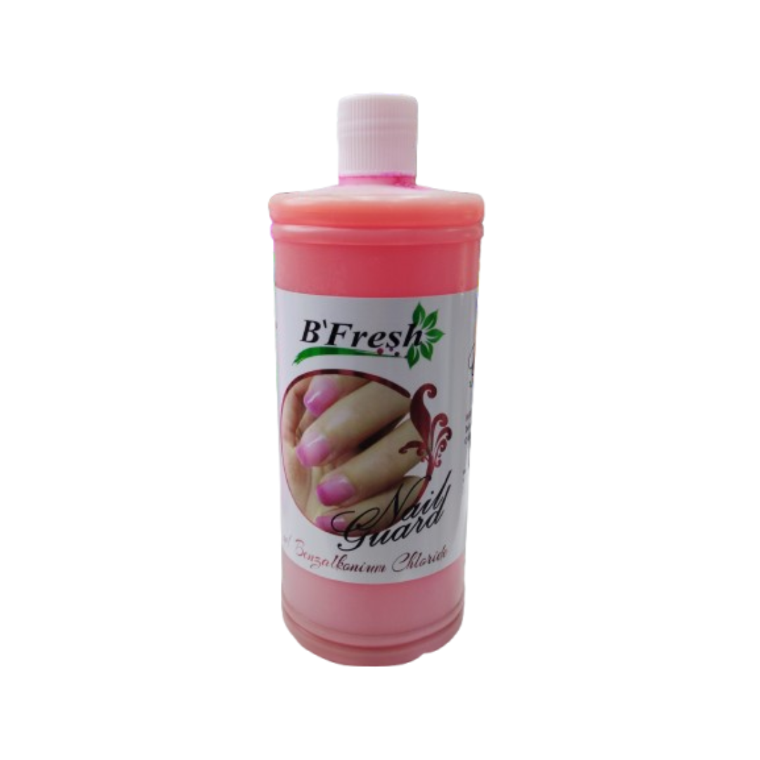 B`FRESH –  Nail Guard Tint Red Sanitizer -1000ML