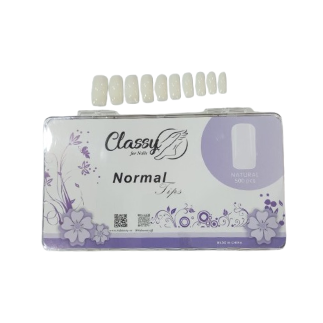 CLASSY -Normal Nail Extension Good Quality – Square Shaped – 500PCS