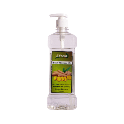 B`FRESH - Body Massage Oil Skin Nourishing And Relaxing - GINGER -1000ml