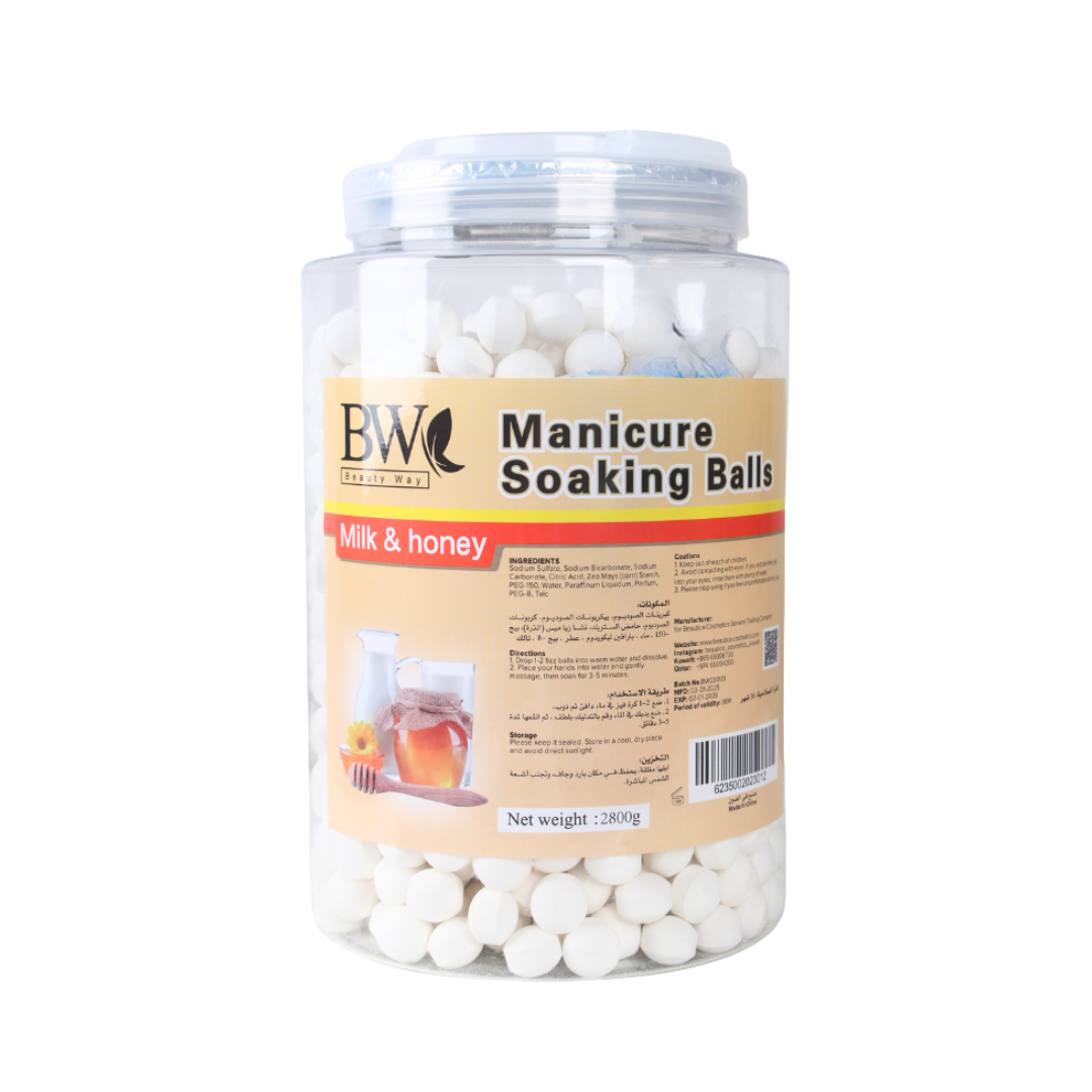 BW – Honey & Milk Pedicure Soaking Balls – 2.8kg